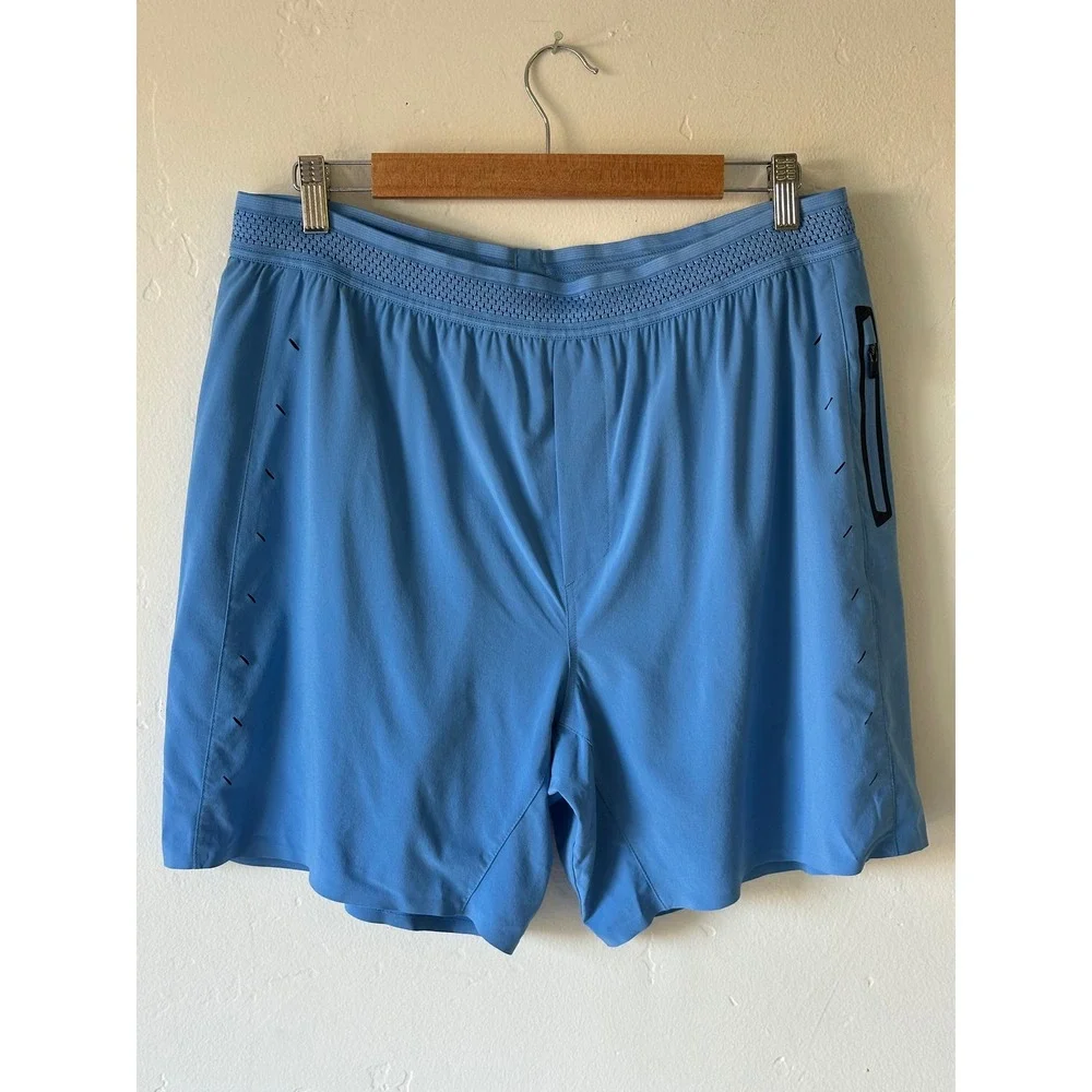 Ten Thousand The Session Short Blue Mens XL Training Running‎ Shorts Trunk Liner